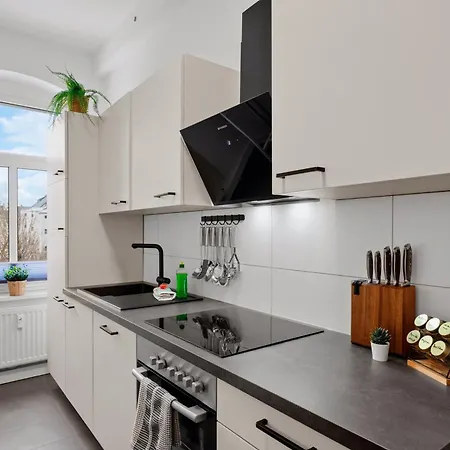 Апартаменты *neu*family&work*wlan*ntflx*cozy*zentrum*toplage Хемниц